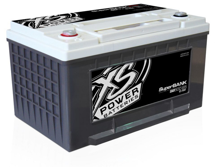 XS Power 12V Super Capacitor Bank, Group 65, Max Power 4,000W, 500 Farad