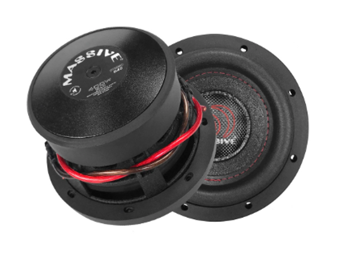 SUMMO64S  - 6" 200w Dual 4 Ohm Summo Series Subwoofer by Massive Audio®