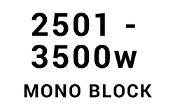 2501w - 3500w Mono