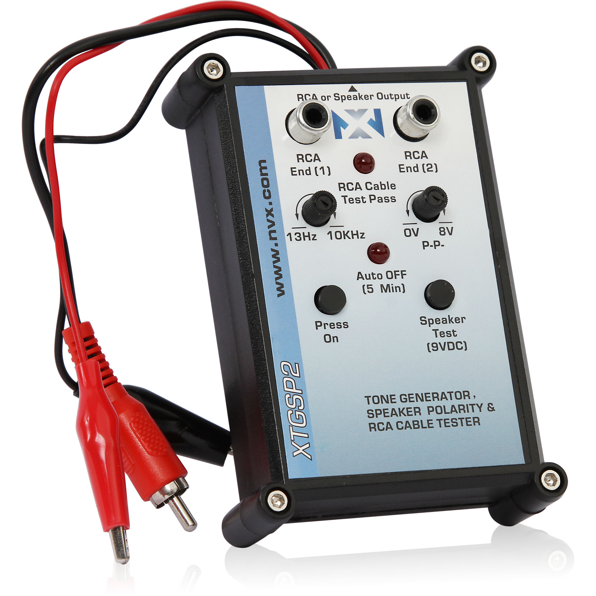 trist indre nyheder NVX Tone Generator and Speaker Polarity Tester - SSA STORE