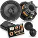 NVX XQS65KIT 600W Peak (300W RMS) 6.5" X-Series 2-Way Component Speaker System with Carbon Fiber Cones and 30mm Silk Dome Tweeters | NVX-XQS65KIT | in Speakers | Brand NVX Audio