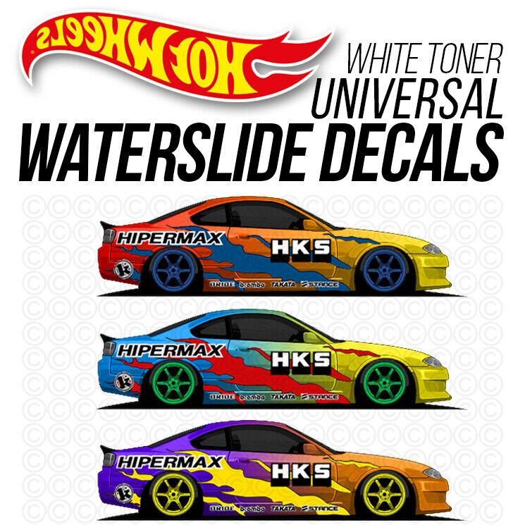 HKS HIPERMAX DRIFT S15 WaterSlide Decals - Mod My Ride