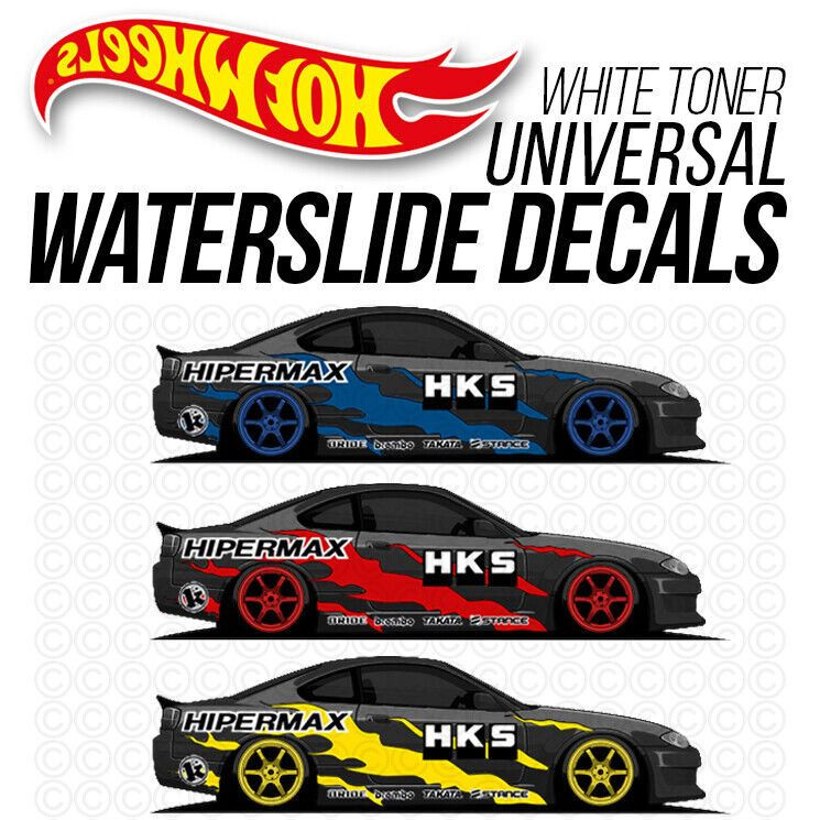HKS HIPERMAX DRIFT S15 WaterSlide Decals - Mod My Ride