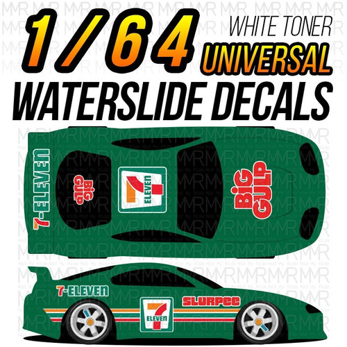 7 ELEVEN SUPRA 711 WaterSlide Decals - Mod My Ride