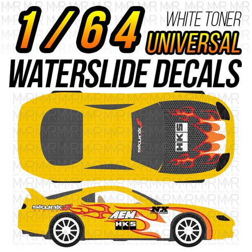 UNDERGROUND SUPRA WaterSlide Decals