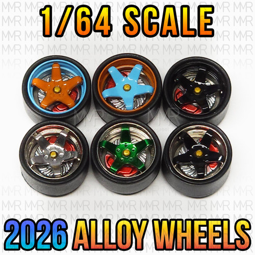 Small ALLOY Wheelset with BEARINGS