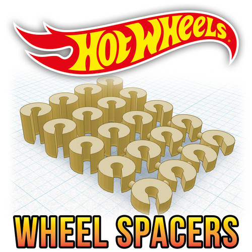 SPACERS for 1/64 Scale