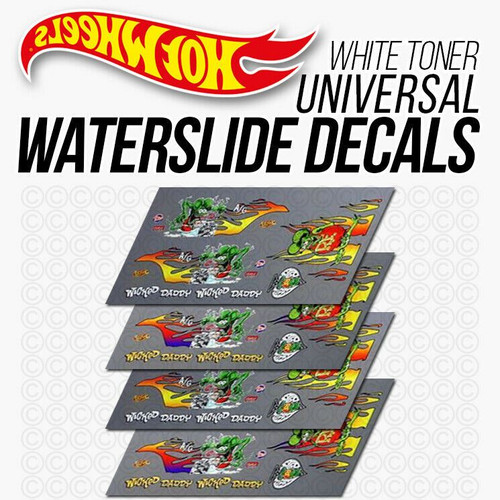 1/64 BRIAN SUPRA FAST AND FURIOUS Custom Universal WaterSlide Decal Hot Wheels E - Foto 7