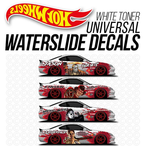 HALLOWEEN BLOOD WaterSlide Decals Mod My Ride