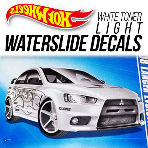 MITSUBISHI EVO X / 10 Head Tail Light WaterSlide Decals