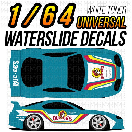BUC-EE'S SUPRA WaterSlide Decals