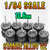 CHROME / SILVER METALLIC - STANCE ALLOY v2 Wheel Set