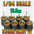 CHROME / GOLD METALLIC - STANCE ALLOY v2 Wheel Set