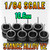 CHROME / BLACK - STANCE ALLOY v2 Wheel Set