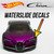 BUGATTI CHIRON Universal WaterSlide Decals
