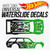 KEN BLOCK Monster Energy Hoonigan Universal WaterSlide Decals