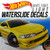 ACURA INTEGRA Head Tail Light WaterSlide Decals