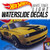 DODGE CHALLENGER Tail Light WaterSlide Decals