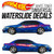 VINCE'S MAXIMA FAST AND FURIOUS WaterSlide Decals