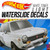 '70 HONDA N600 Head Tail Light WaterSlide Decals