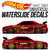 ENJUKU STRIPES WaterSlide Decals