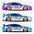 7 ELEVEN SUPRA 711 WaterSlide Decals
