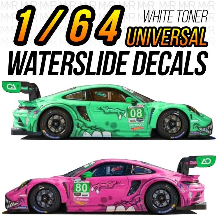PORSCHE REXY / ROXY WaterSlide Decals - Mod My Ride