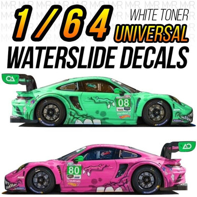 PORSCHE REXY / ROXY WaterSlide Decals - Mod My Ride