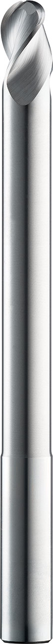 5/8" Dia, 2 Flute, Ball Nose End Mill - 34654