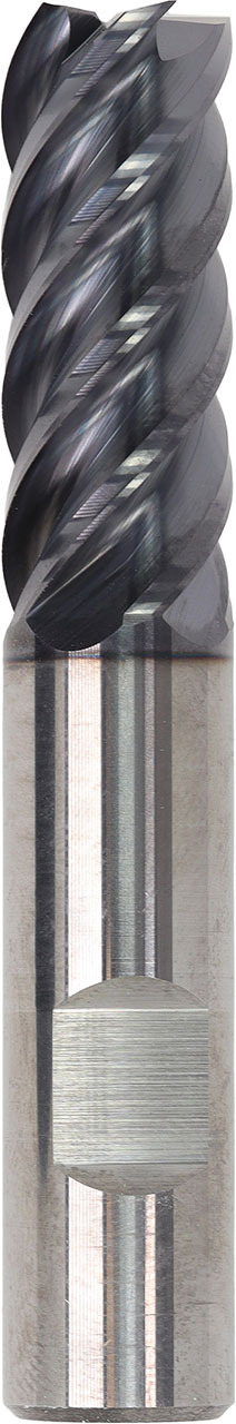 SGS 3/8" Dia, 5 Flute, Corner Radius End Mill - 32574 - Image 1