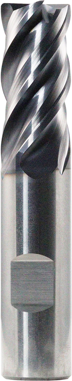 1/4" Dia, 4 Flute, Corner Radius End Mill - 36616