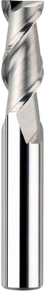 1/4" Dia, 2 Flute, Corner Radius End Mill - 91257