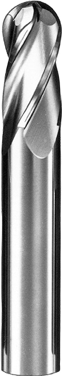 11/64" Dia, 4 Flute, Ball Nose End Mill - 30122