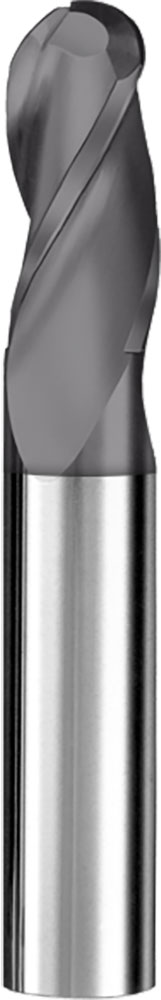7/64" Dia, 3 Flute, Ball Nose End Mill - 31136