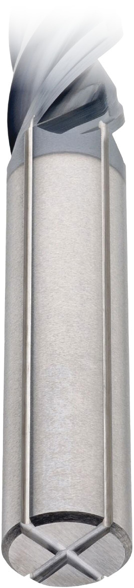 SGS 1/2" Dia, 4 Flute, Corner Radius End Mill - 36811 - Image 2