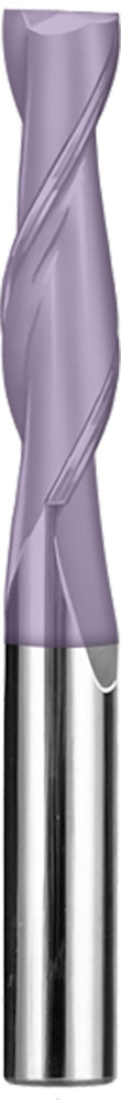 3/16" Dia, 2 Flute, Square End End Mill - 31825