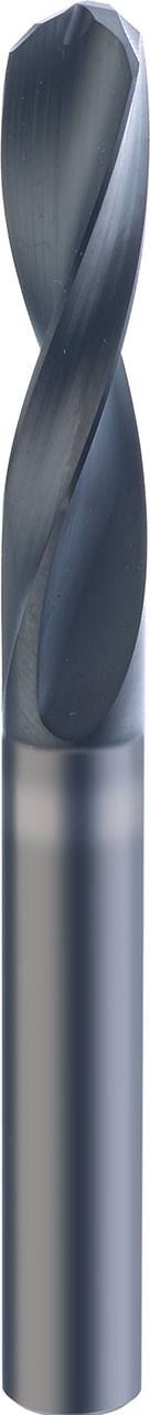 SGS Letter F, 145 Degree Point, Solid Carbide Drill - 50020 - Image 1