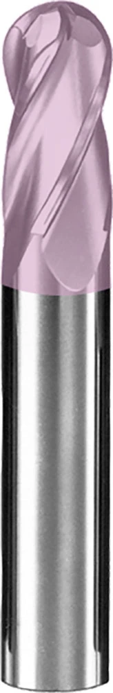 1/8" Dia, 4 Flute, Ball Nose End Mill - 39078