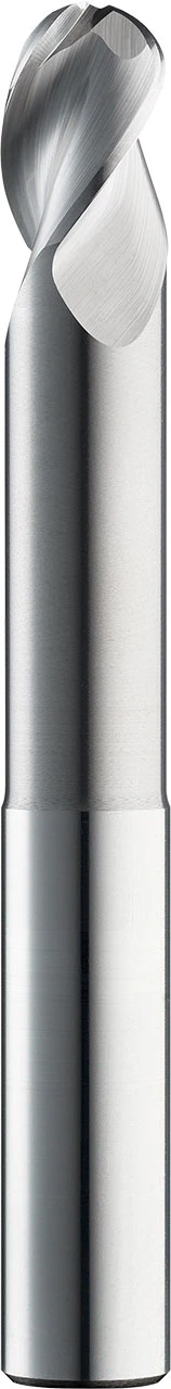 SGS 1/4" Dia, 3 Flute, Ball Nose End Mill - 34941 - Image 1