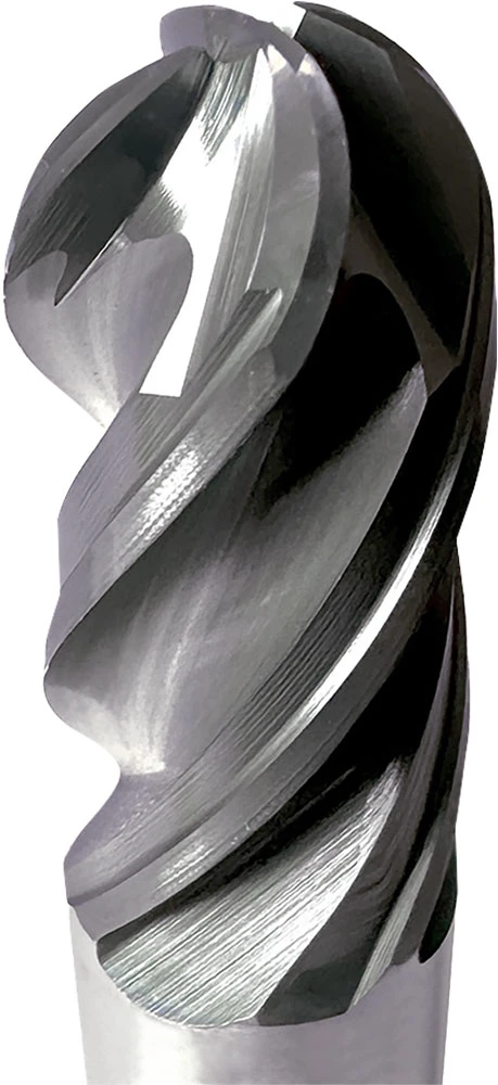 SGS 1/2" Dia, 4 Flute, Ball Nose End Mill - 36592 - Image 2
