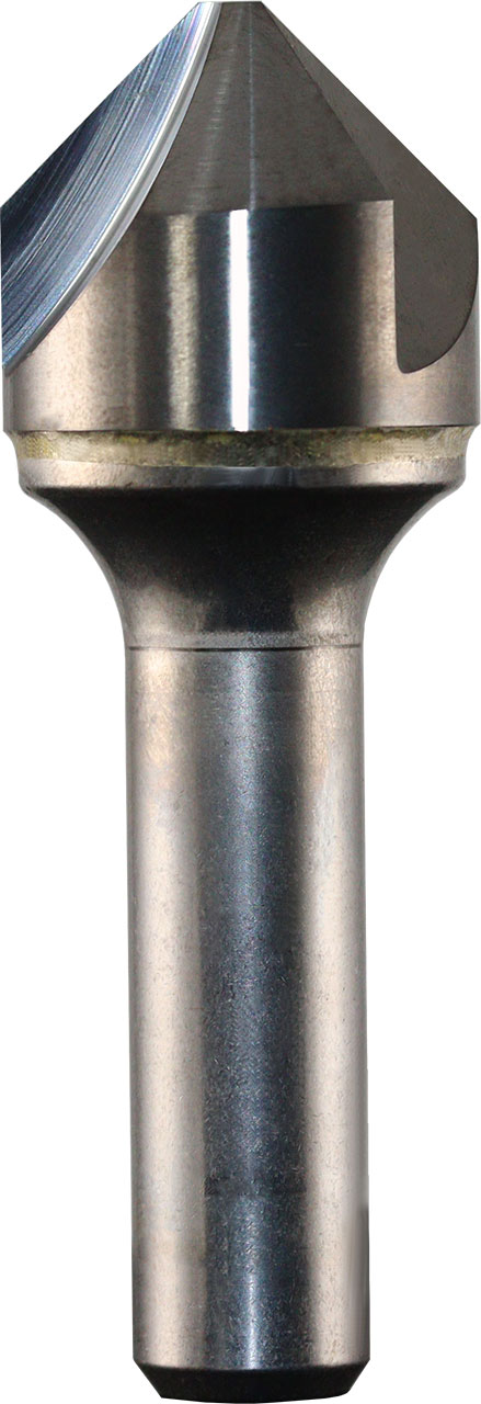 SGS 1/4" Dia, 0.1000" Tip, 90 Degree, 3 Flute, Countersink - 74231 - Image 1