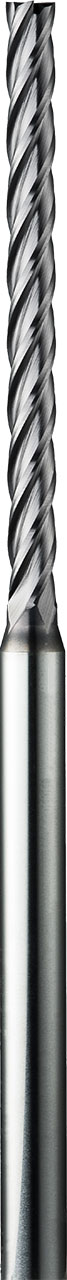 SGS 0.0100" Dia, 4 Flute, Square End End Mill - 02640 - Image 1