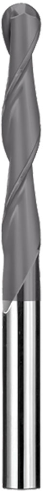 12.00mm Dia, 2 Flute, Ball Nose End Mill - 49577