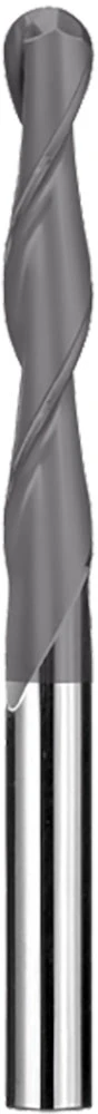 SGS 6.00mm Dia, 2 Flute, Ball Nose End Mill - 49572 - Image 1