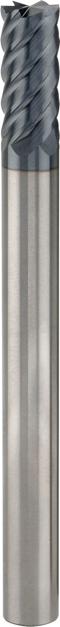 SGS 1/4" Dia, 6 Flute, Square End End Mill - 36140 - Image 1