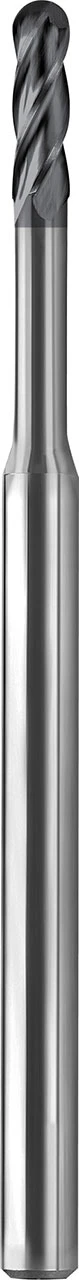 0.0350" Dia, 4 Flute, Ball Nose End Mill - 03757