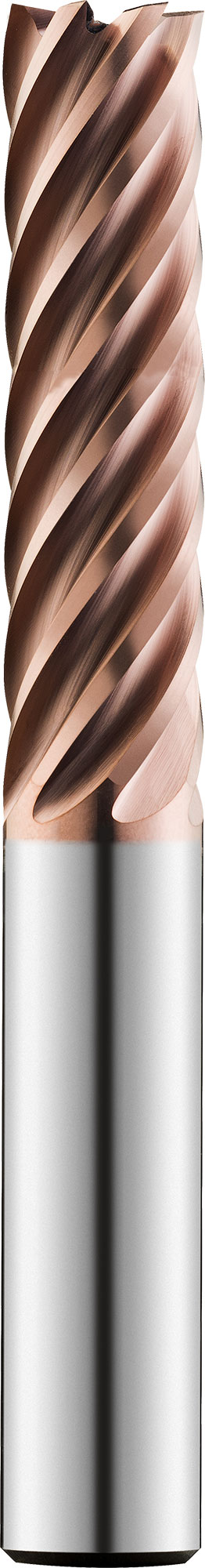 10.00mm Dia, 7 Flute, Square End End Mill - 74397