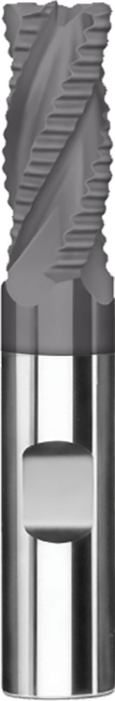 1/2" Dia, 4 Flute, Chip Breaker Corner Radius End Mill - 36118