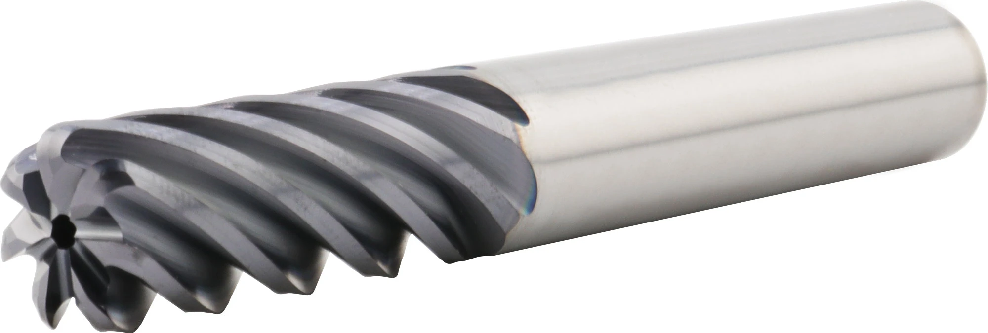SGS 1/2" Dia, 7 Flute, Corner Radius End Mill - 77356 - Image 2