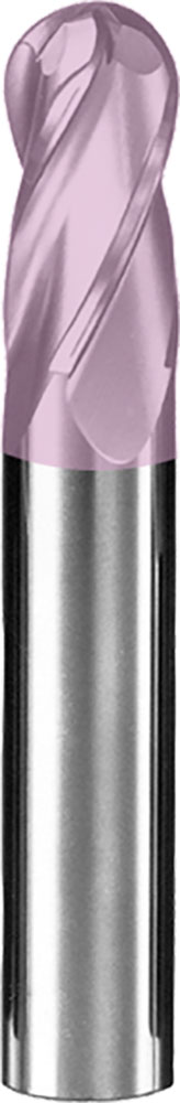 SGS 1/4" Dia, 4 Flute, Ball Nose End Mill - 39032 - Image 1